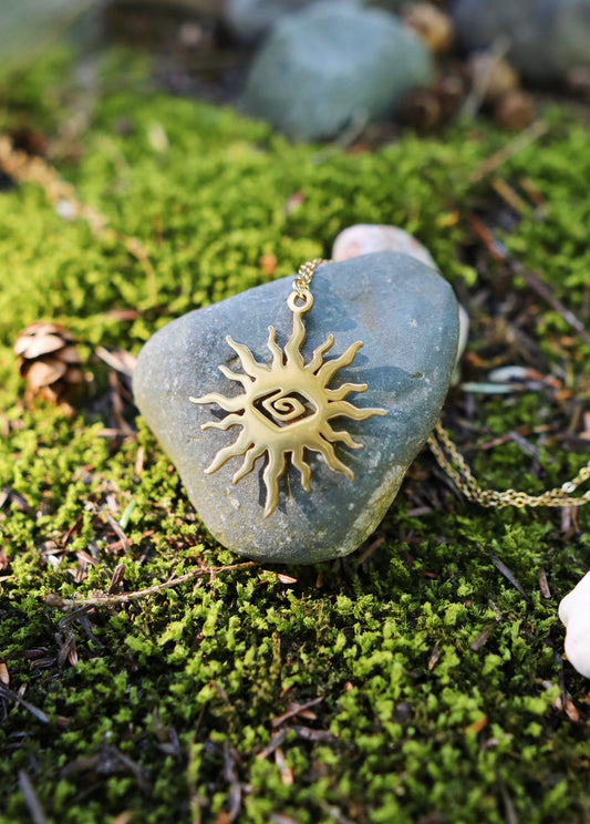 Sunbeam Pendant Necklace